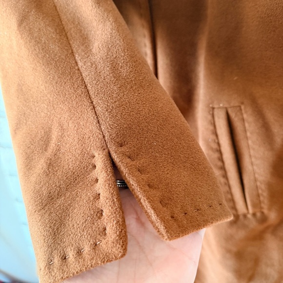 Talbots Brown Wool Angora Coat - Picture 7 of 12